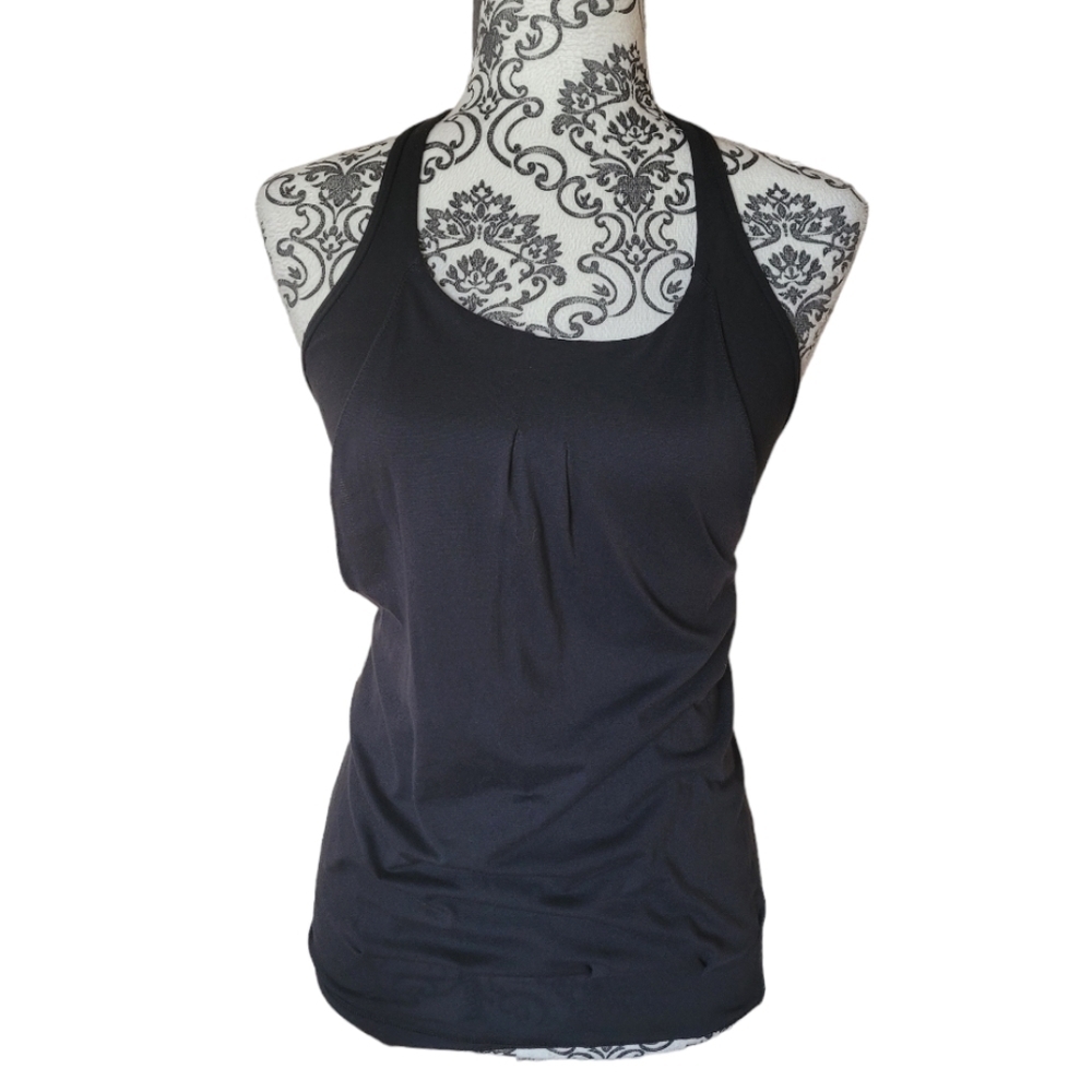 Lululemon Practice Freely tank dark grey size 4